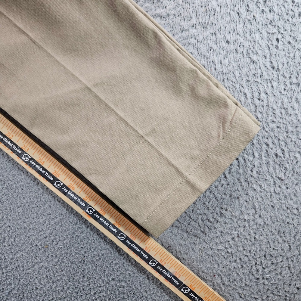 Dickies Boys Flex Pant Slim Fit Tapered Leg Khaki Chino Pants Size 16 NEW - Picture 10 of 13